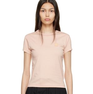 Acne Studios Peach Cotton T Shirt